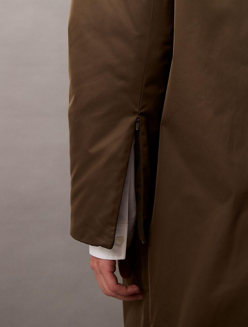 Padded Stretch Nylon Parka Product Image