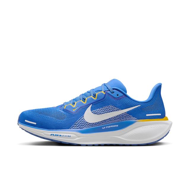 Nike Men's Pegasus 41 NFL Los Angeles Chargers Road Running Shoes Product Image