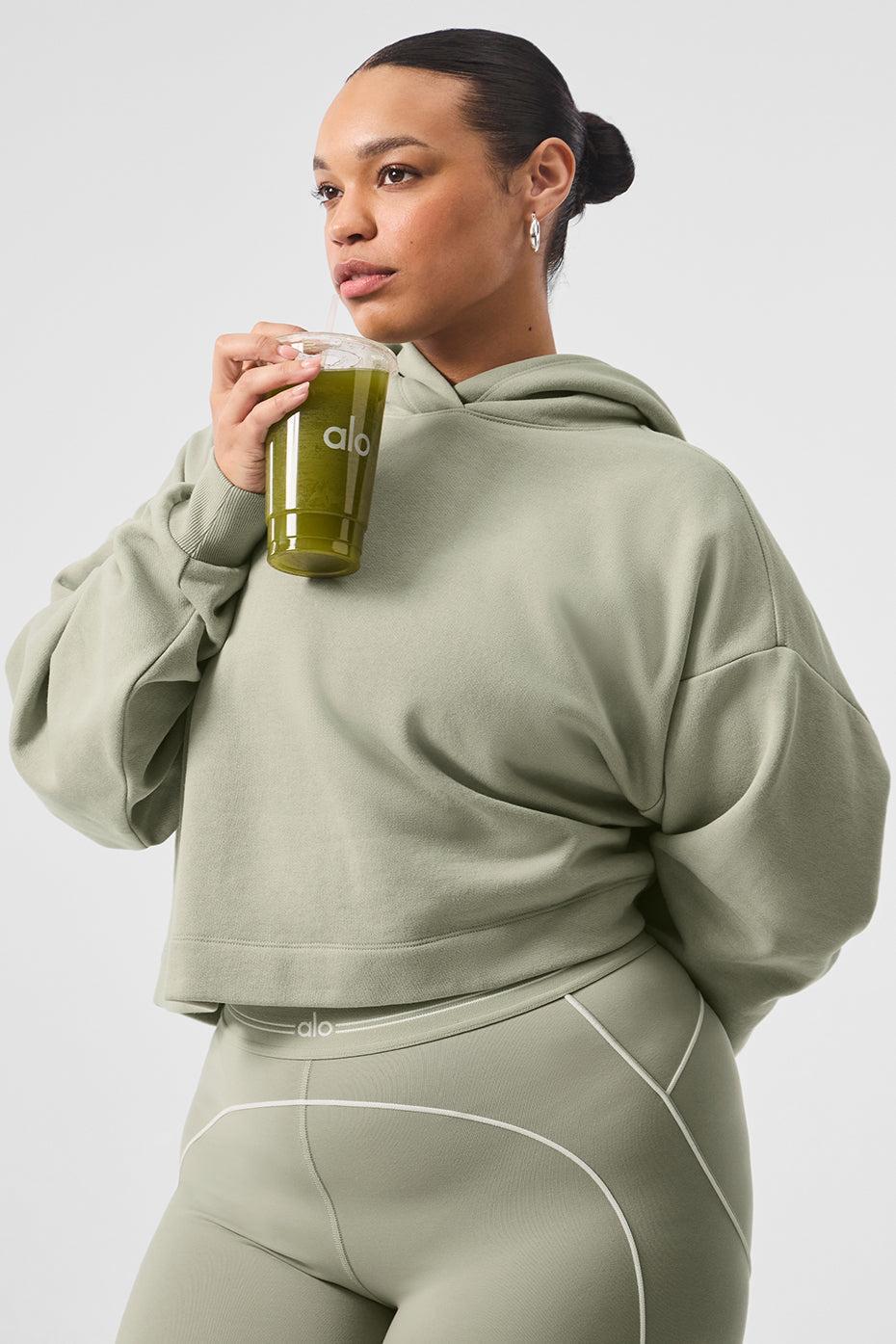 Bae Hoodie - Limestone Female Product Image