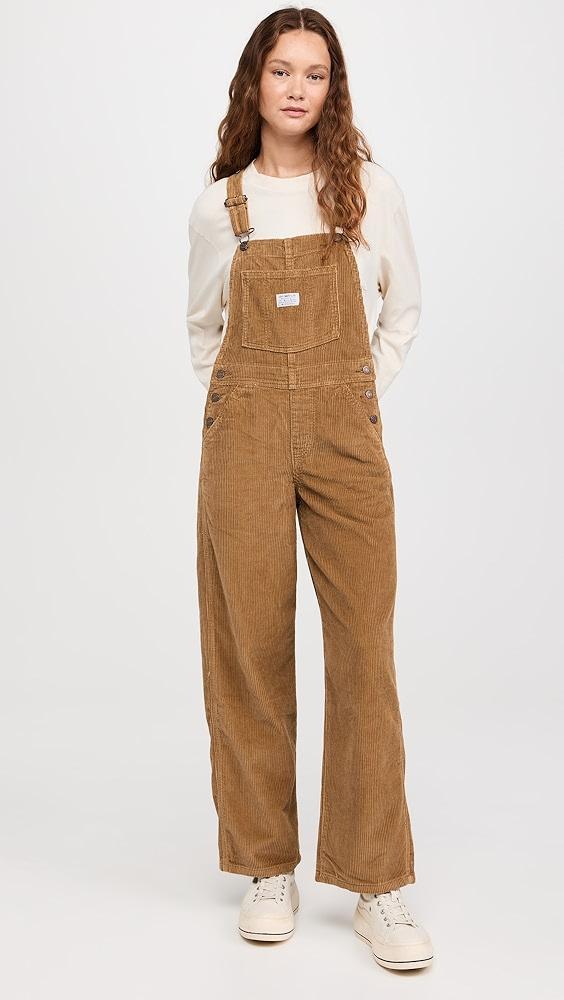 Levi's Full Length Baggy Corduroy Overalls | Shopbop Product Image