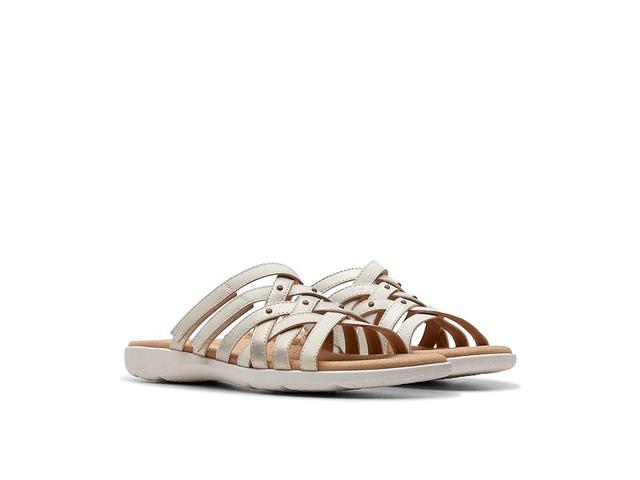 Clarks Elizabelle Rio (Off-White Multi Leather) Women's Sandals Product Image