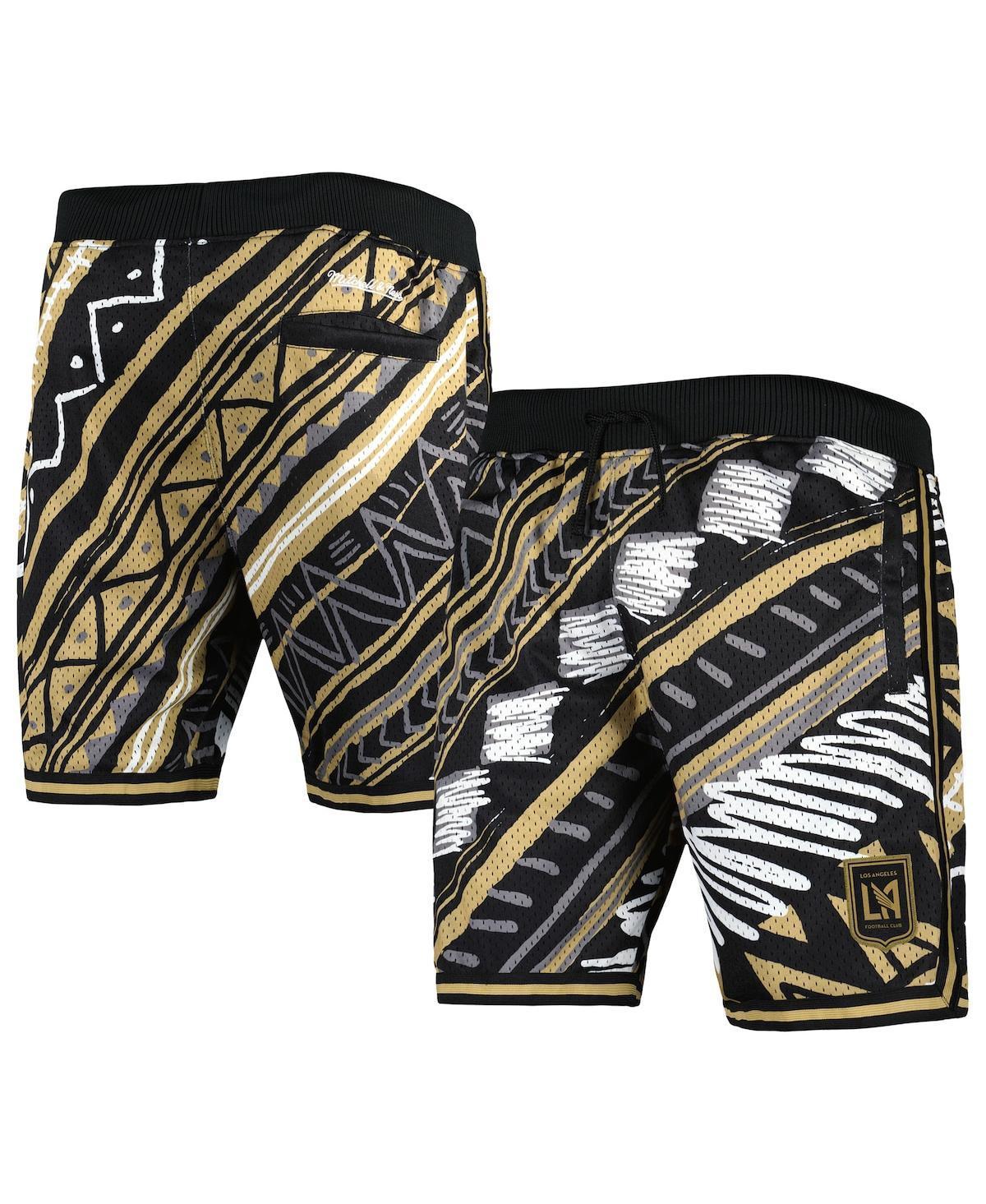 Mens Mitchell & Ness Black LAFC Tribal Fashion Shorts Product Image