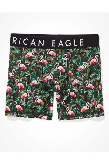 AEO Tropical Flamingos 6 Horizontal Fly Flex Boxer Brief Mens Product Image