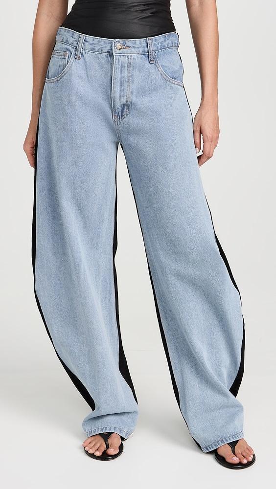 Lioness Horseshoe Jeans | Shopbop Product Image