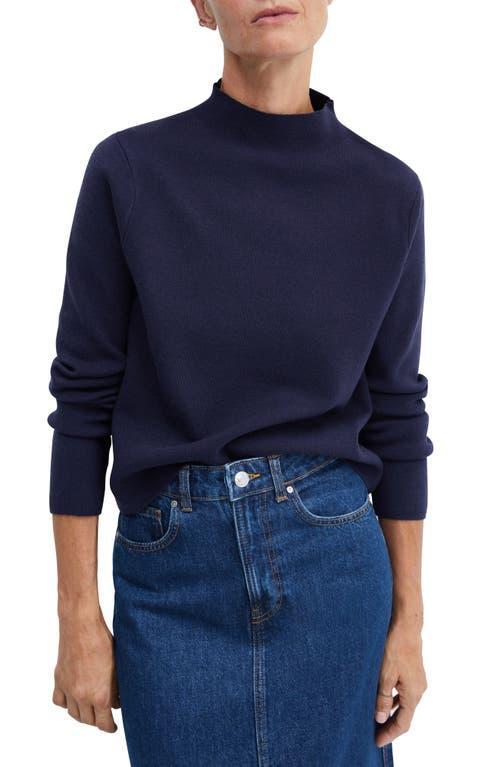 MANGO Mock Neck Sweater Product Image