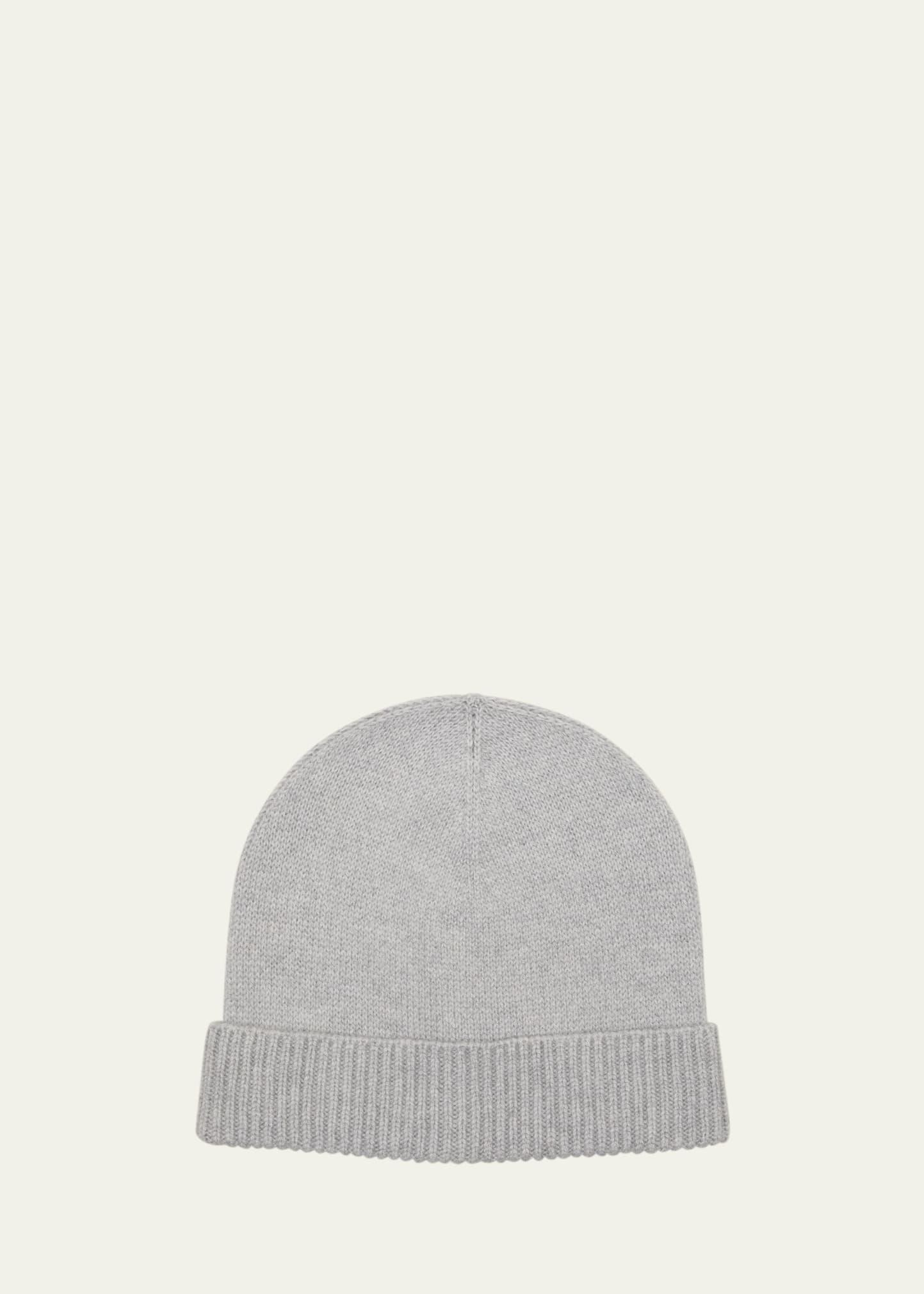 Mens Cashmere Beanie Hat Product Image