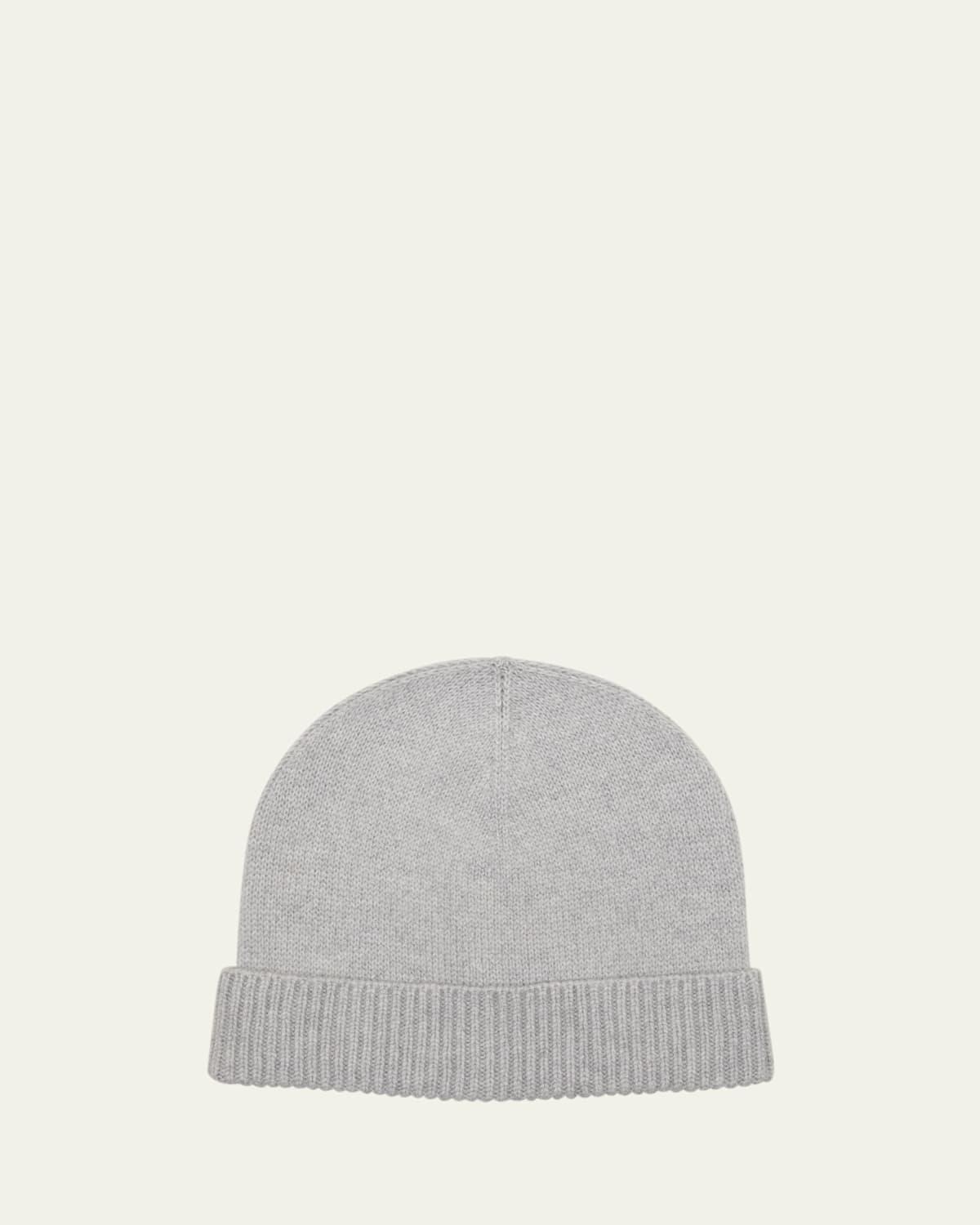 Mens Cashmere Beanie Hat Product Image