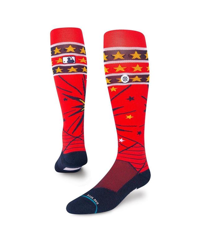 Mens Stance Red Mlb 2022 4th of July Over the Calf Socks Product Image