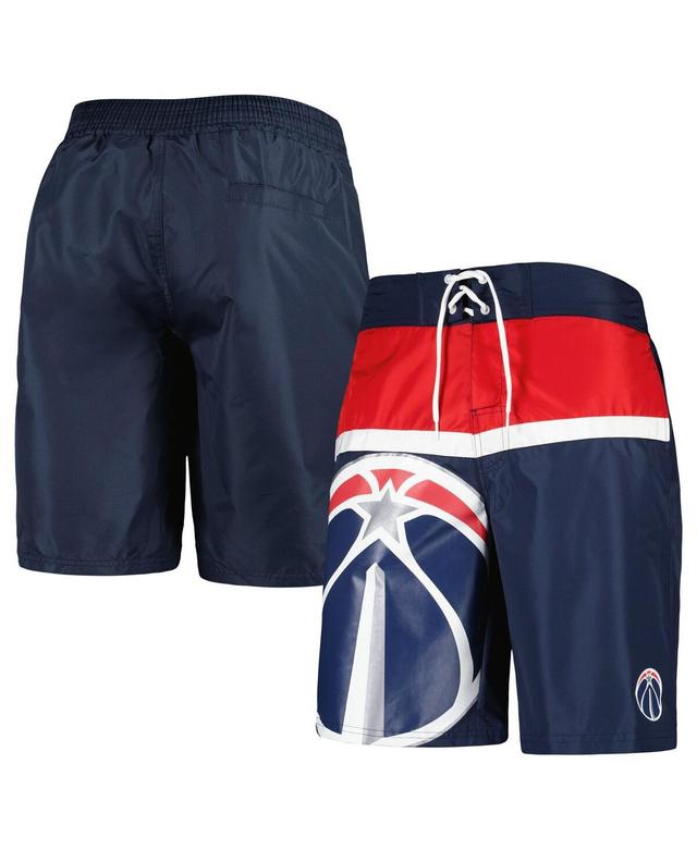 Mens G-III Sports by Carl Banks Navy Washington Wizards Sea Wind Swim Trunks Wiz Blue Product Image