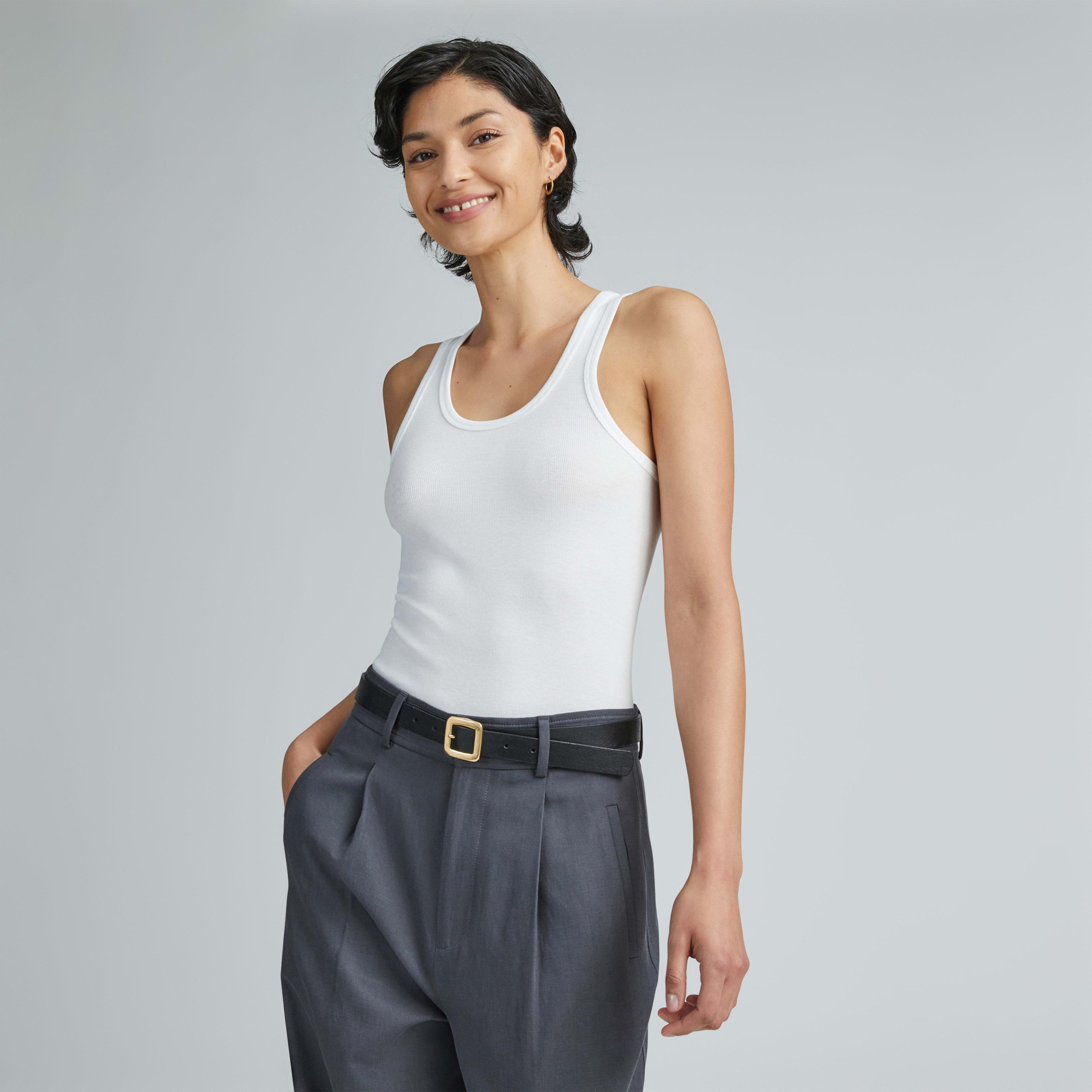 Womens Supima Micro-Rib Tank Sweater by Everlane Product Image