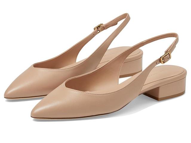 Cole Haan Mazie Slingback Flat (Brush Leather) Women's Flat Shoes Product Image