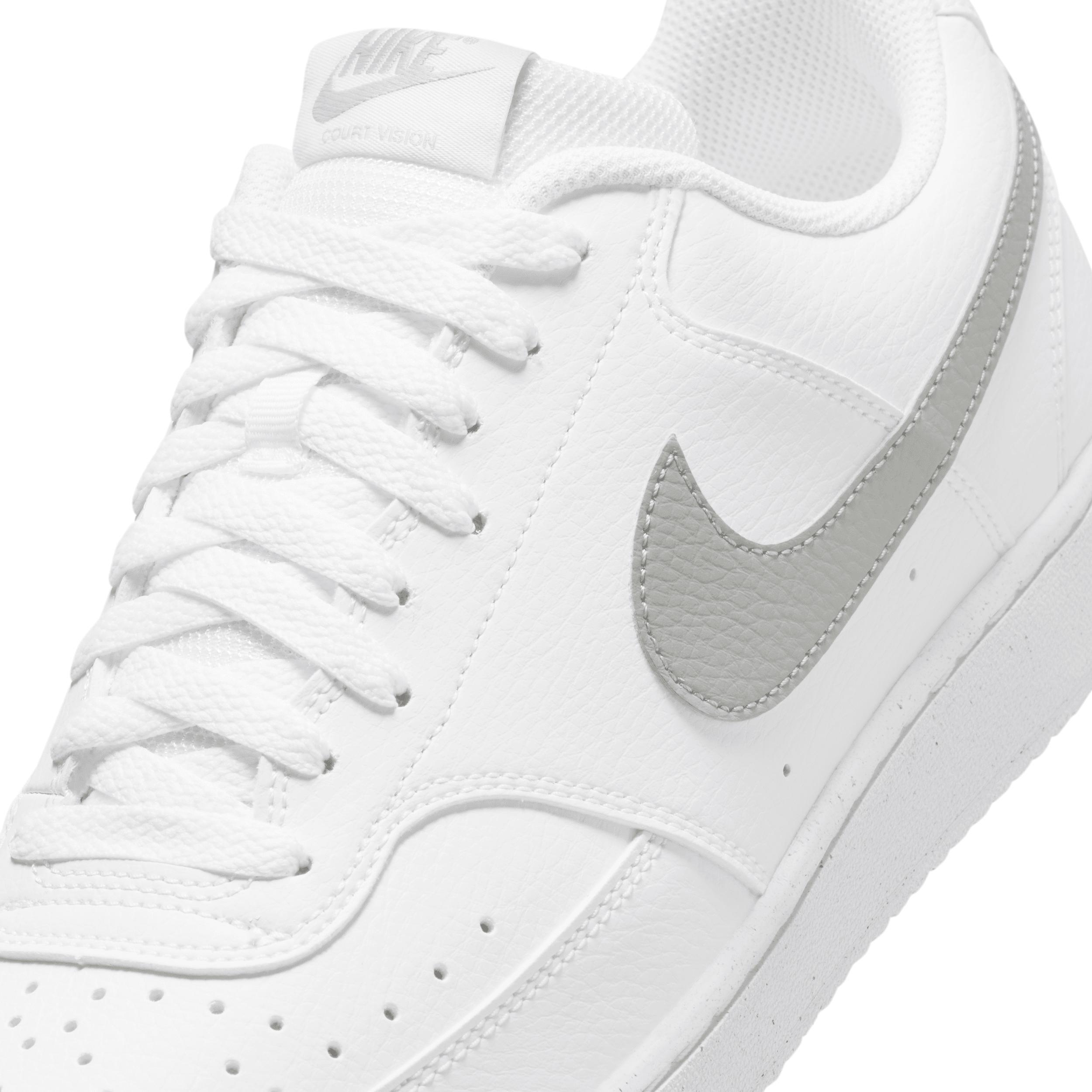 Nike Mens Court Vision Low Next Nature Casual Sneakers from Finish Line - White Product Image