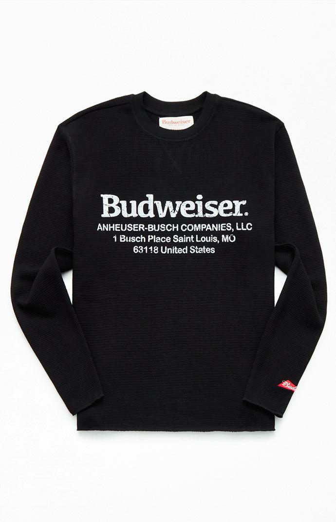 Budweiser Men's By PacSun LLC Long Sleeve Thermal Shirt Product Image