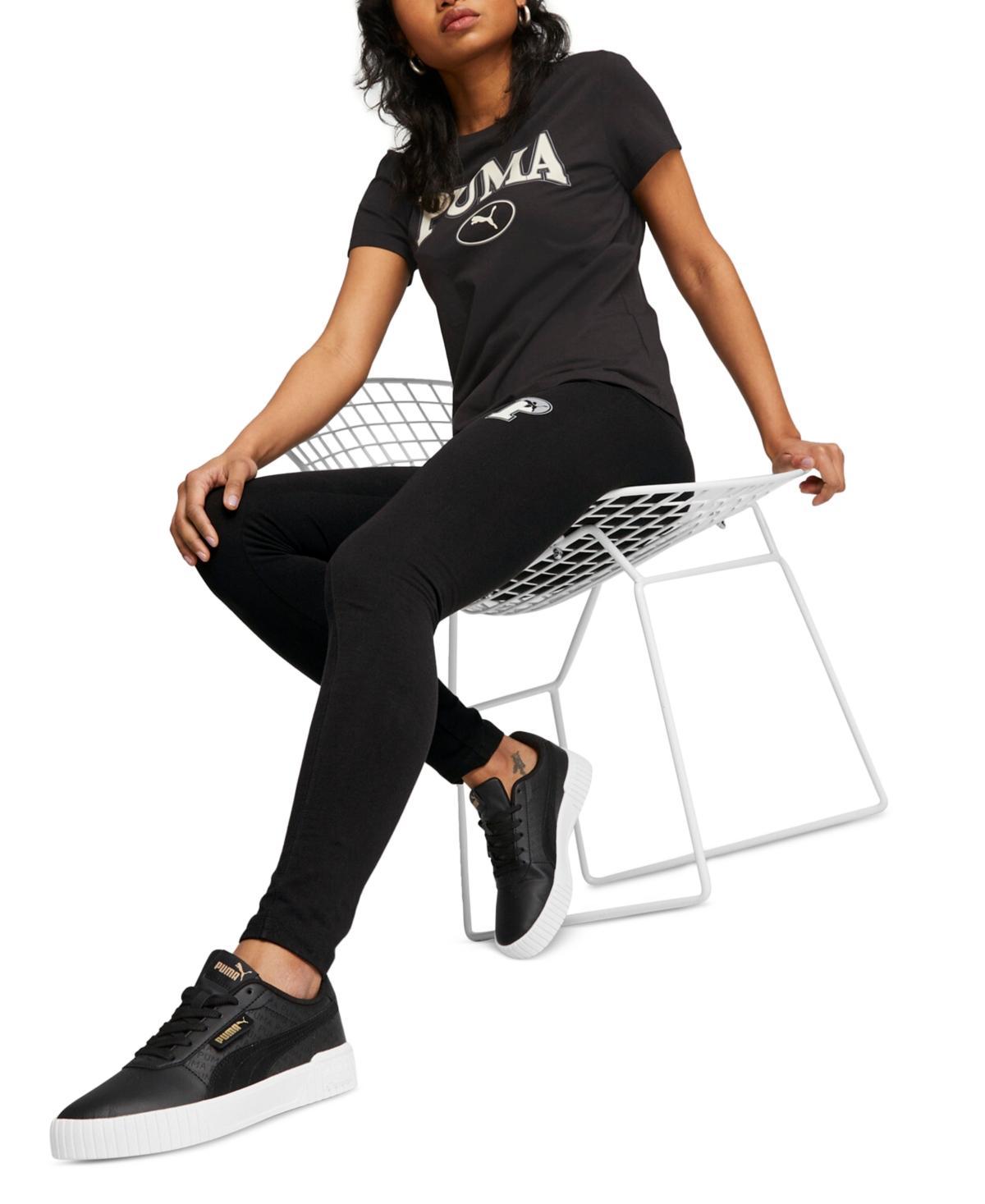 Puma Womens Squad High-Waisted Graphic Legging Pants Product Image