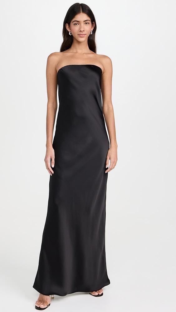 Norma Kamali Bias Strapless Gown | Shopbop Product Image