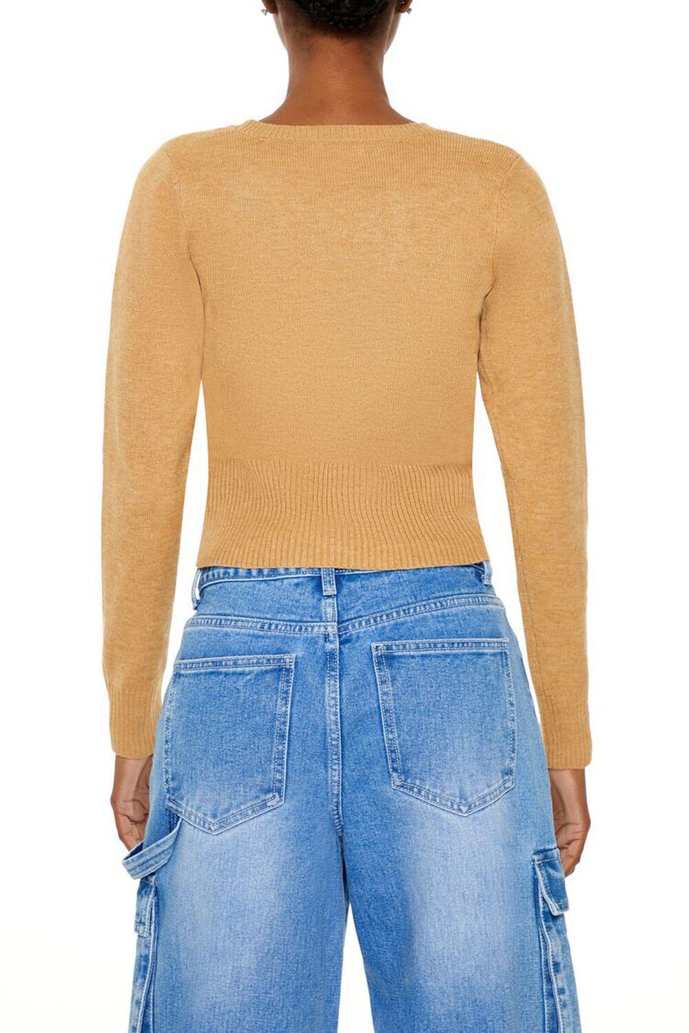 Cropped Lattice Sweater | Forever 21 Product Image