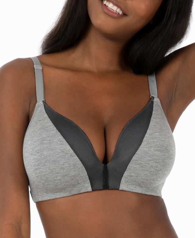 Lively Womens The All-Day Deep V No-Wire Bra, 45578 Product Image