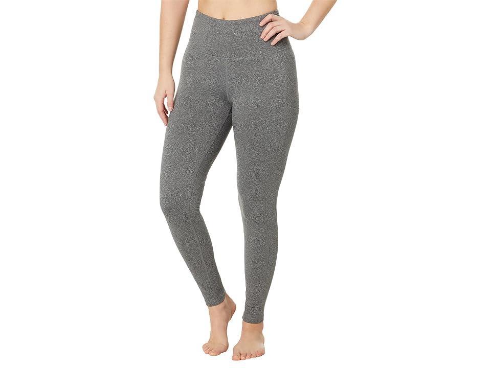 Hot Chillys Micro Elite Chamois Pocket Leggings (Granite) Women's Clothing Product Image