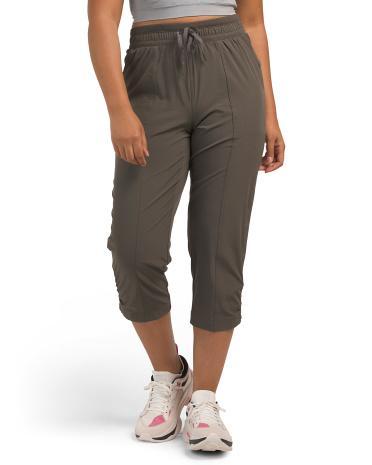 Laguna Woven Capris for Women | Polyester/Spandex Product Image