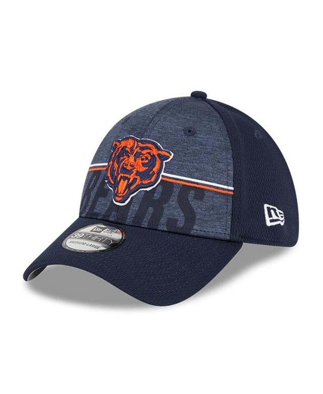 Mens New Era Navy Chicago Bears 2023 Nfl Training Camp Alternate Logo 39THIRTY Flex Fit Hat Product Image