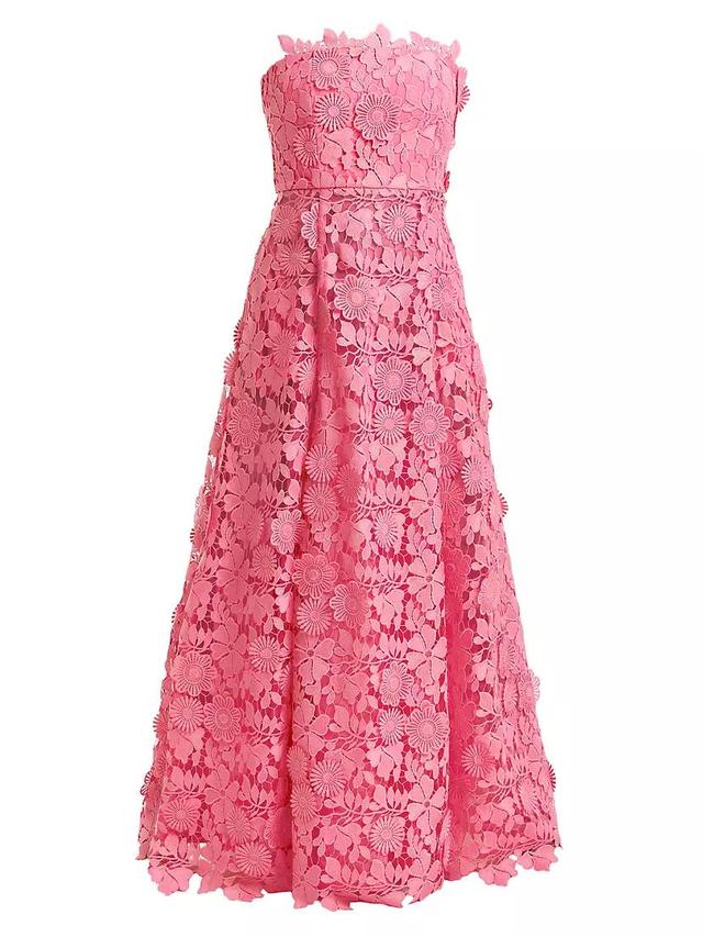 Cataleya Strapless Lace Gown Product Image