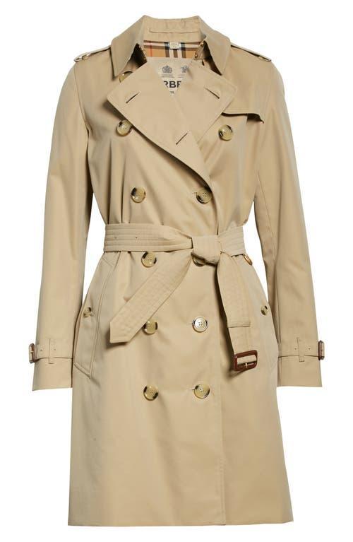 Womens Kensington Belted Double-Breasted Trench Coat product image