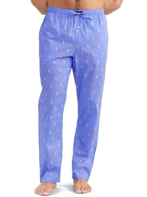 Polo Ralph Lauren Pony-Print Woven Pajama Pants Product Image