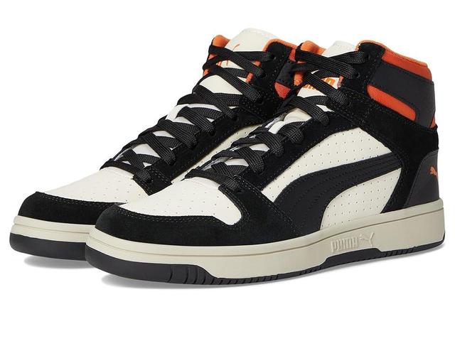 PUMA Rebound Layup Suede (Alpine Snow/PUMA /Maple Syrup) Men's Lace up casual Shoes Product Image