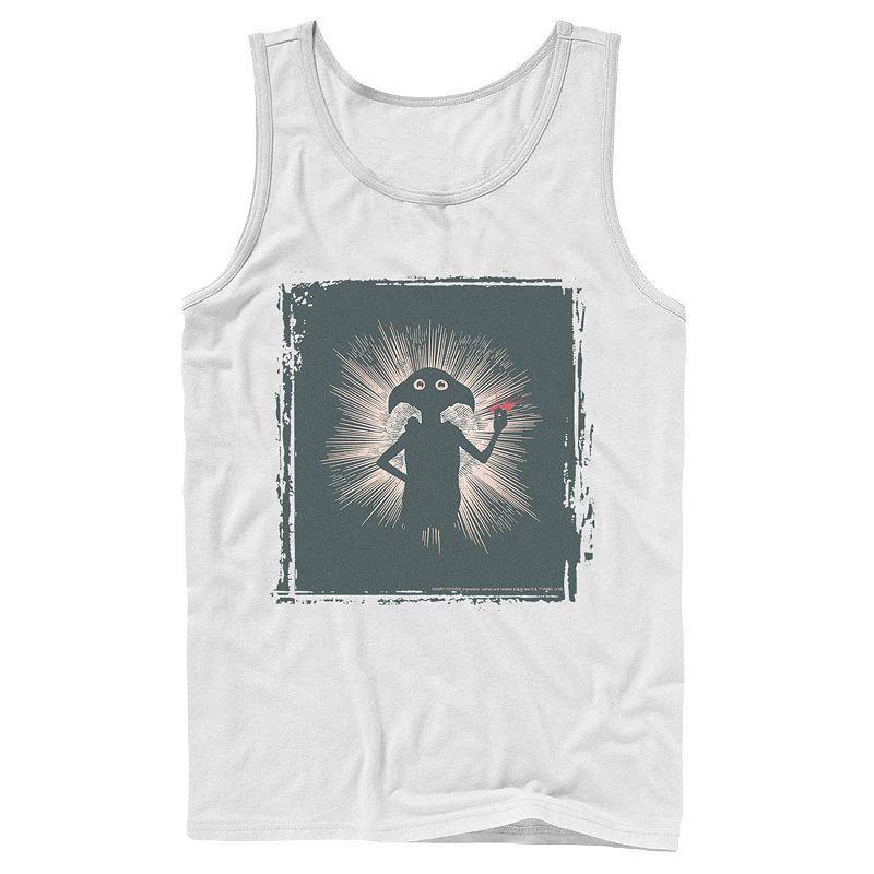 Mens Harry Potter Dobby Magical Snap Silhouette Graphic Tank Top Product Image