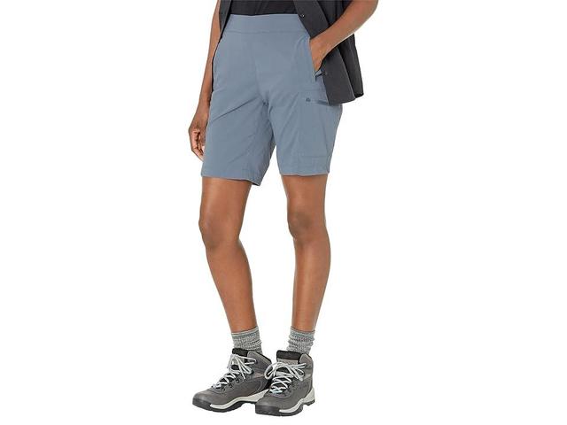 Mountain Hardwear Dynama High-Rise Bermuda Shorts Slate) Women's Shorts Product Image