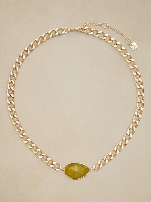 Stone Chain Necklace (2 Pack) Product Image