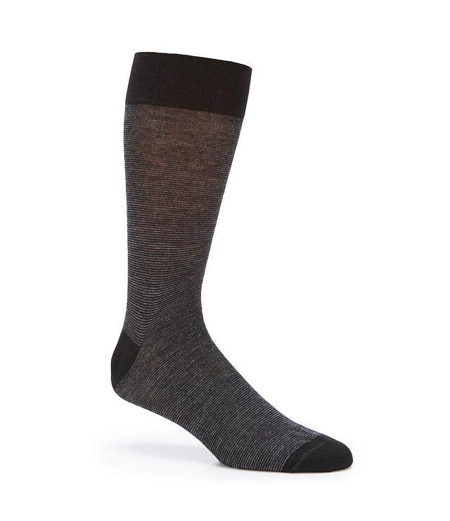 Cremieux Micro Stripe Crew Dress Socks Product Image