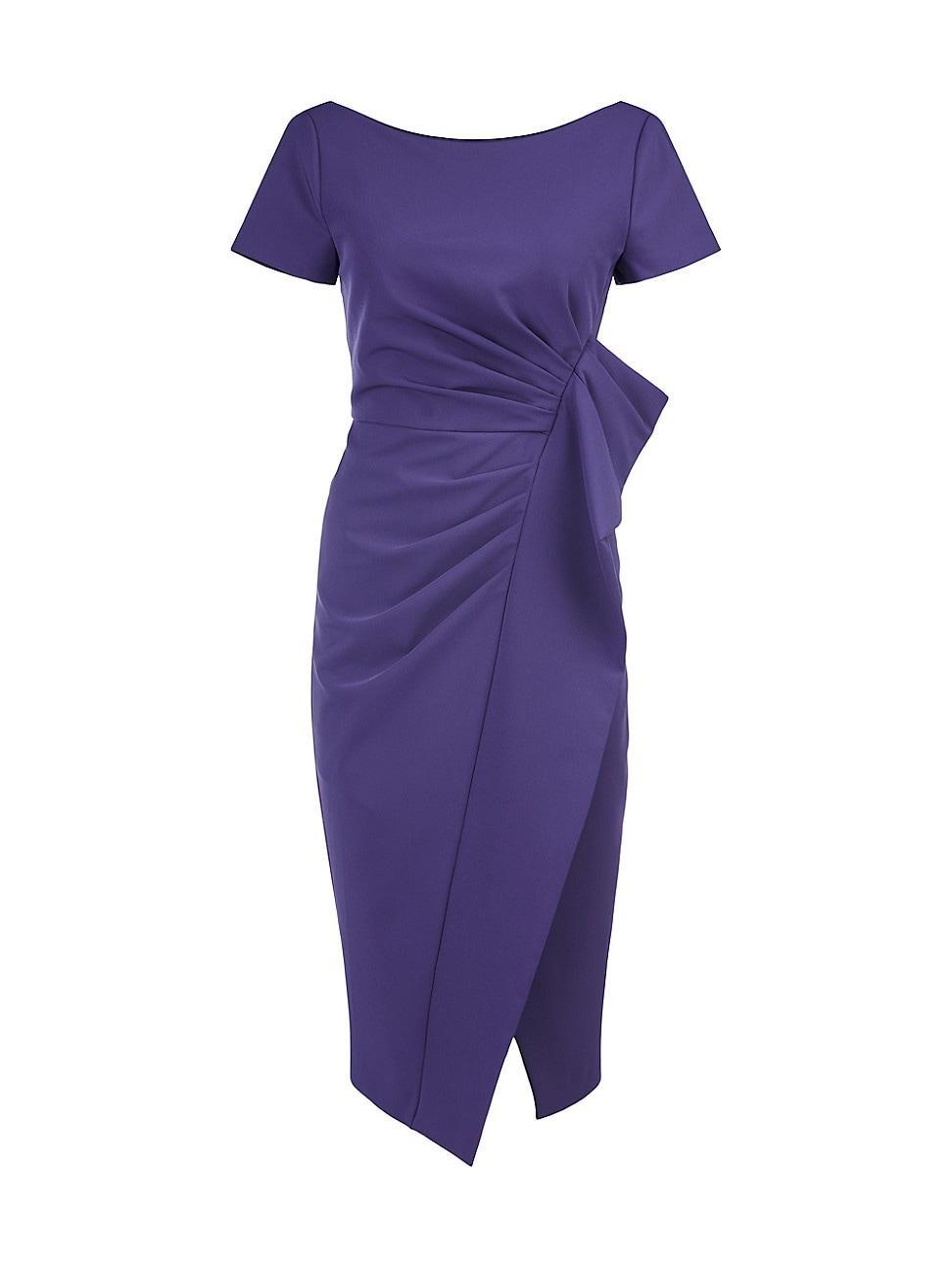 Womens Farah Crepe Sheath Midi-Dress Product Image