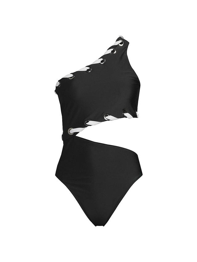 Womens Verdie Cut-Out One-Piece Swimsuit Product Image