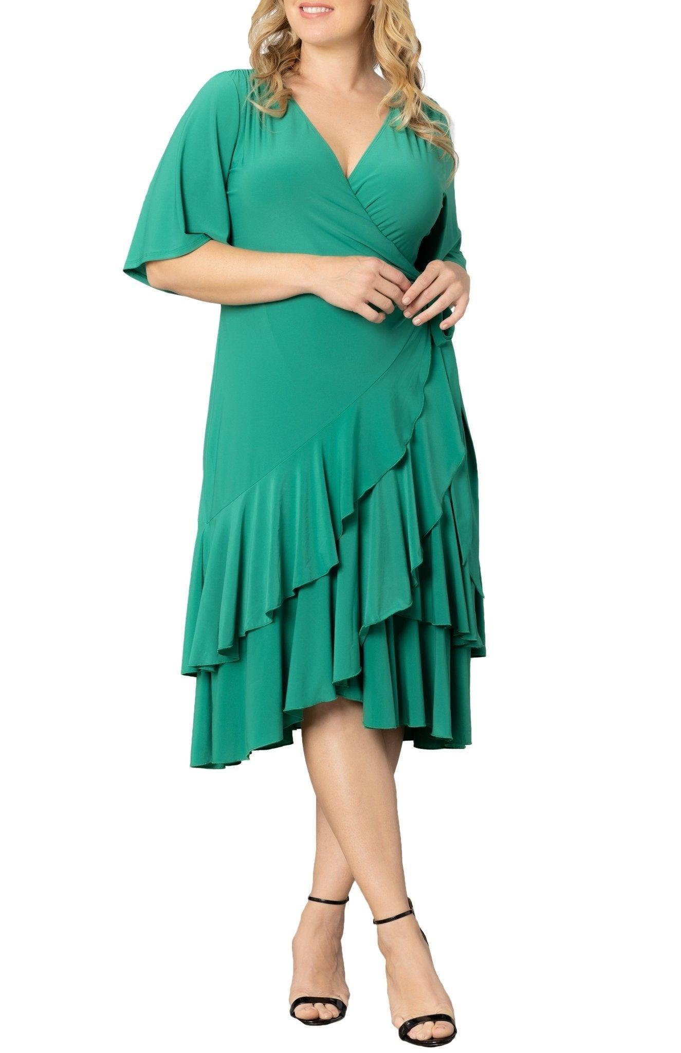 Miranda Wrap Dress - Plus Product Image