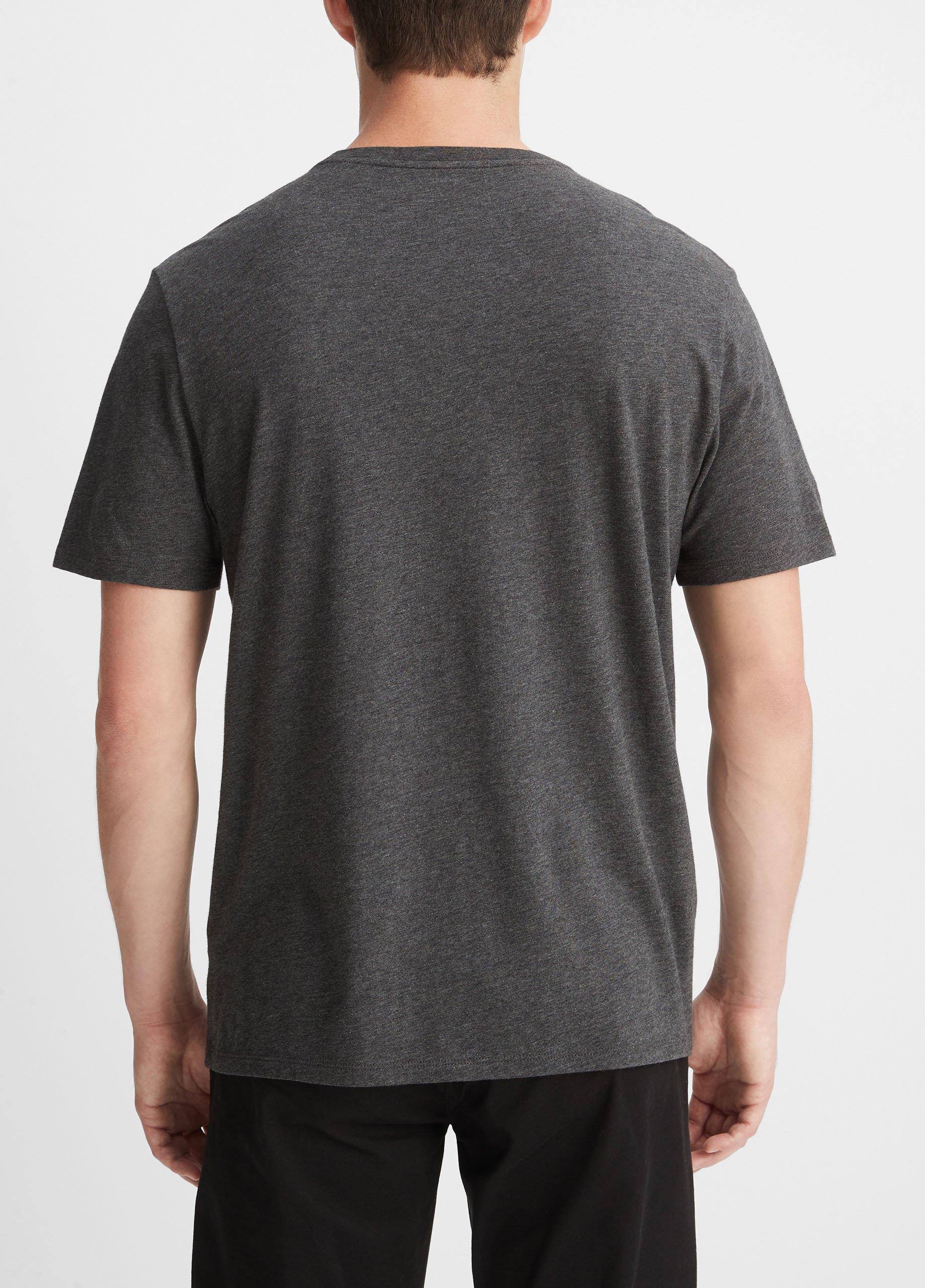 Pima Cotton Crew Neck T-Shirt Product Image