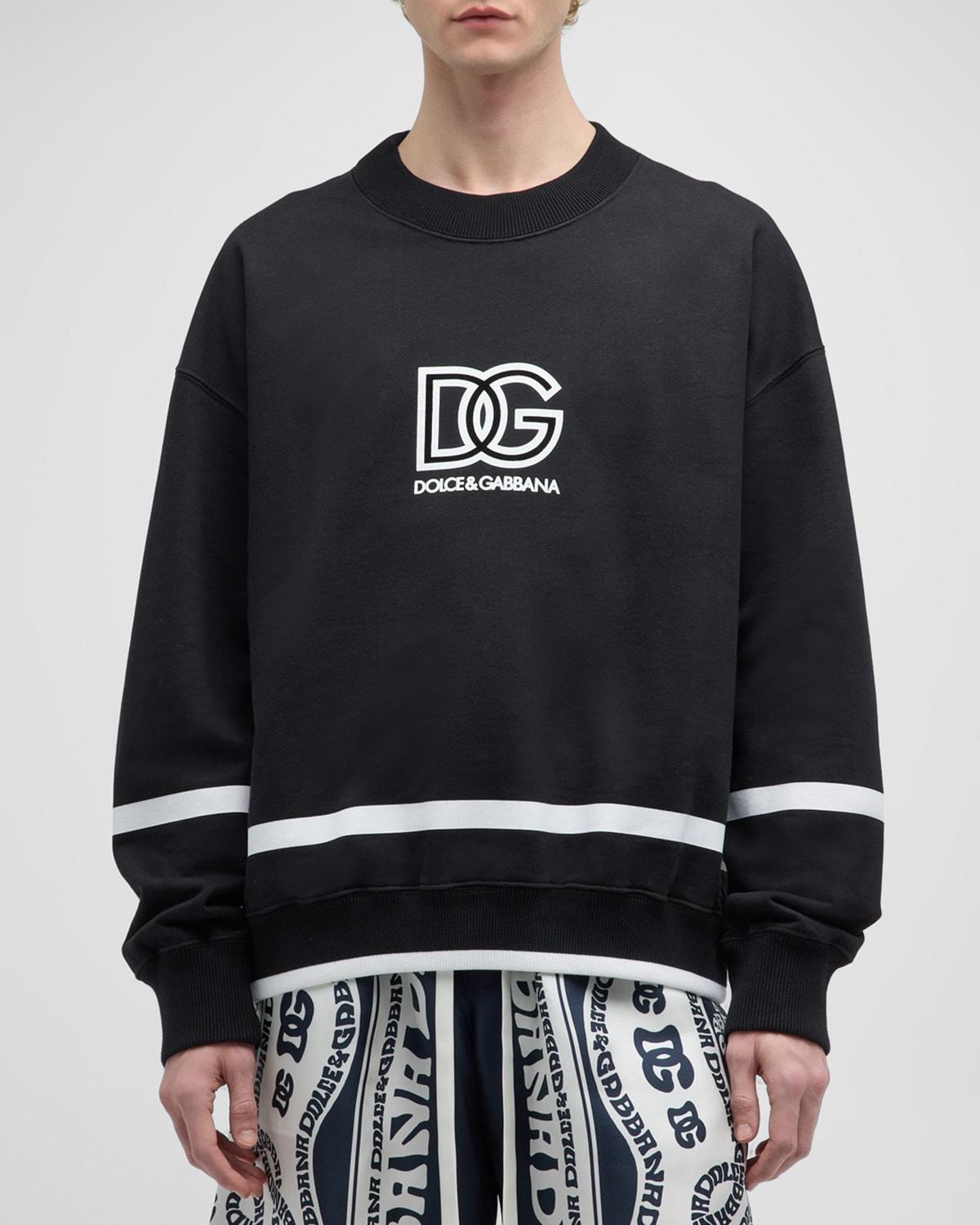 Mens Oversized DG Logo Sweatshirt Product Image