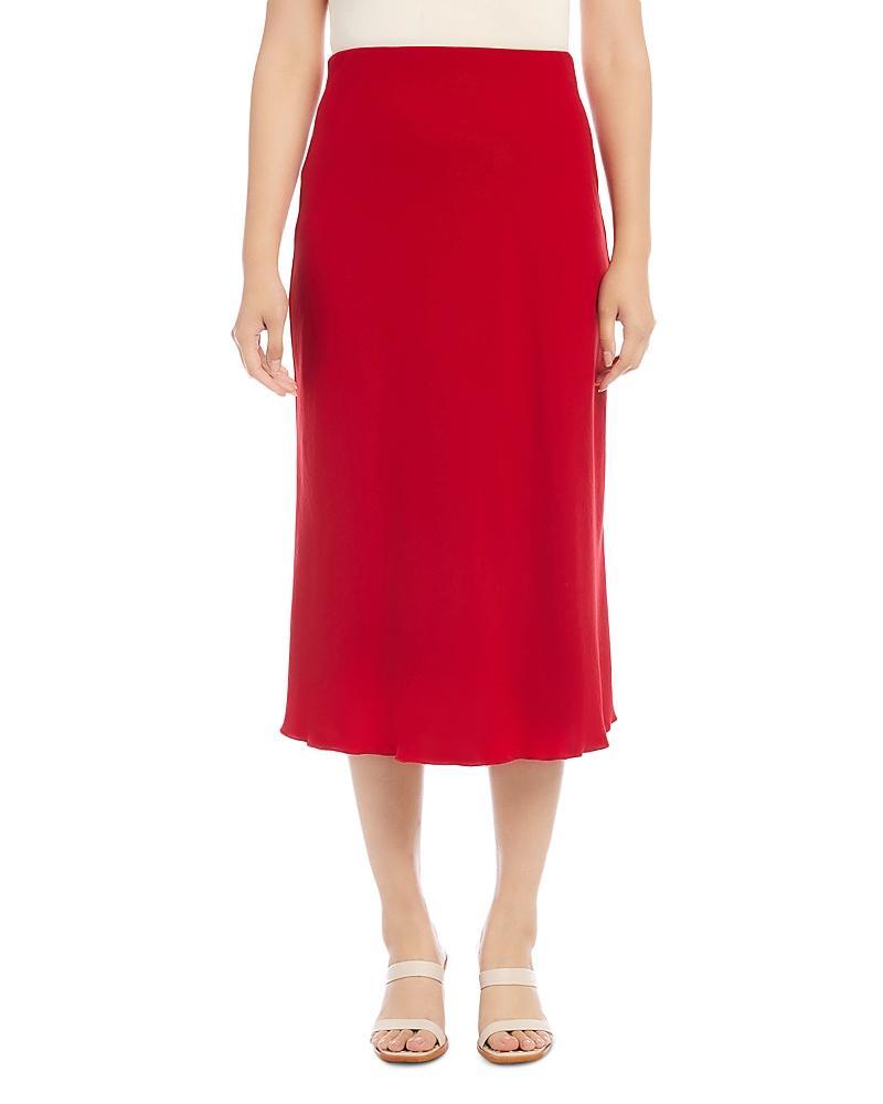 Karen Kane Bias Cut Midi Skirt Product Image