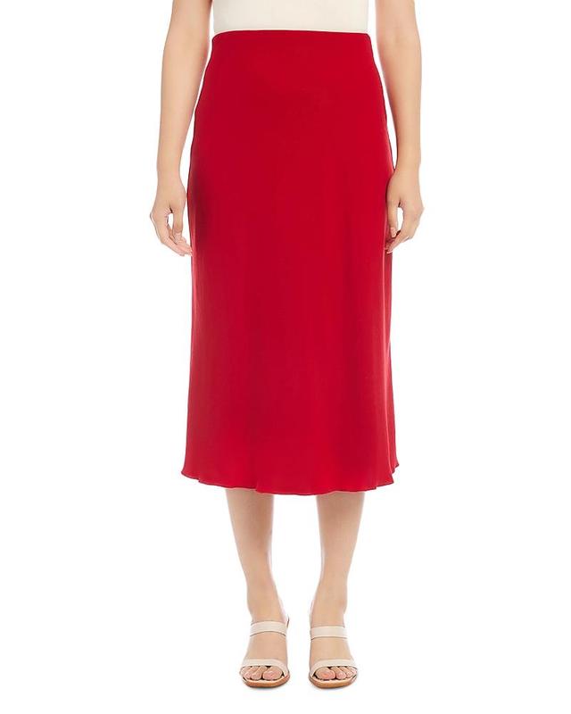 Karen Kane Bias Cut Midi Skirt Product Image