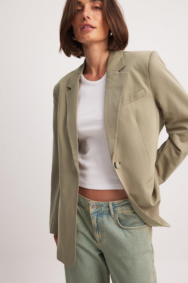 Oversized Tailored-fit Blazer Product Image