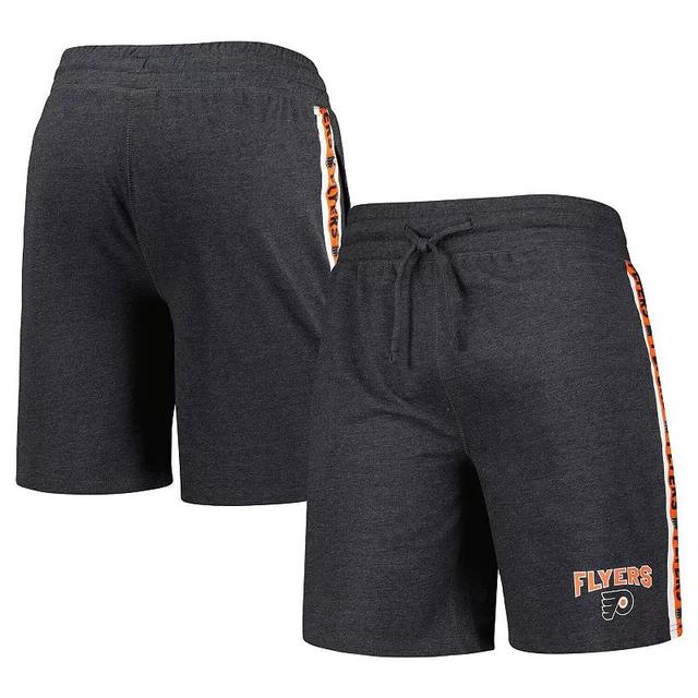 Mens Concepts Sport Charcoal Philadelphia Flyers Team Stripe Shorts Product Image