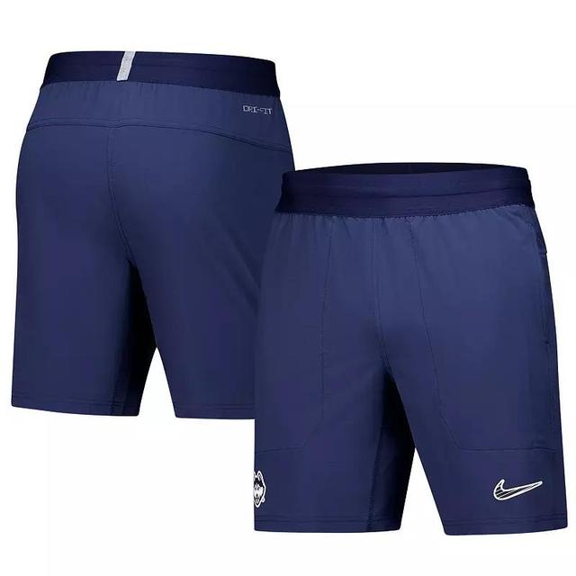 Mens Nike Virginia Cavaliers 2024/25 Sideline Performance Woven Shorts Blue Product Image