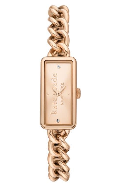 kate spade new york rosedale pav leather strap watch, 32mm Product Image