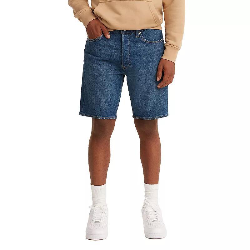 Levis 501 Original Fit 9 Inseam Stretch Jean Shorts Product Image