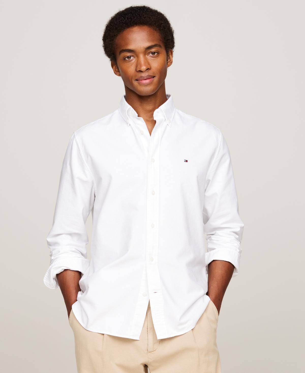 Tommy Hilfiger Mens Regular-Fit Heritage Oxford Shirt Product Image