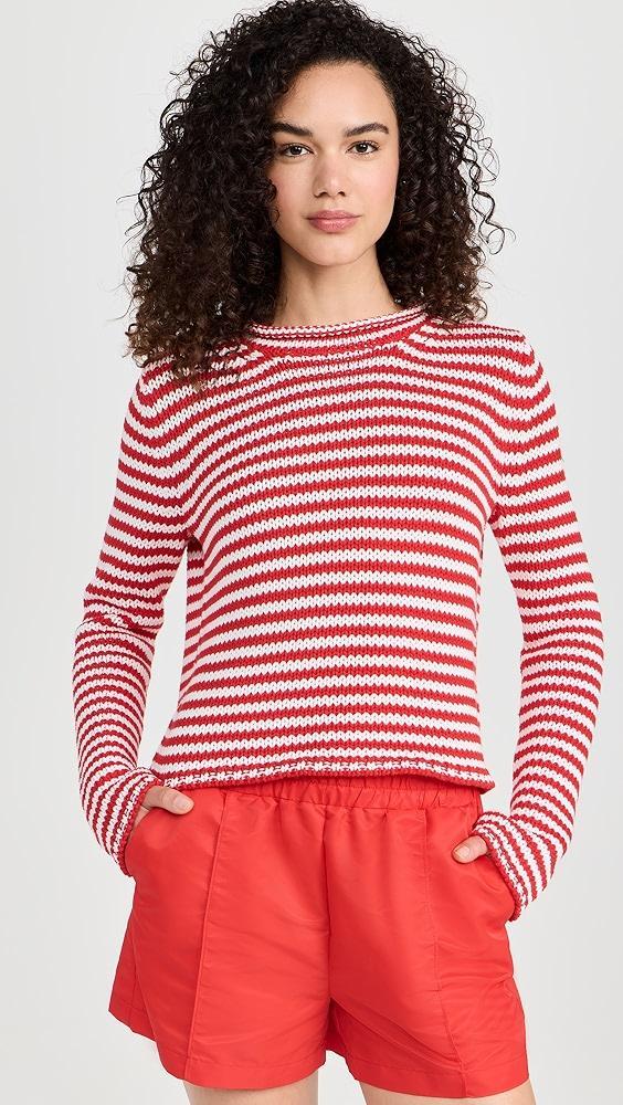 La Ligne Fine Stripe Mini Marina Sweater | Shopbop Product Image