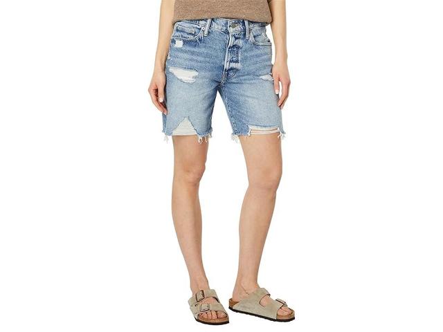 Lucky Brand 90s Loose Denim Shorts in Red Carpet Destination Court (Red Carpet Destination Court) Women's Clothing Product Image