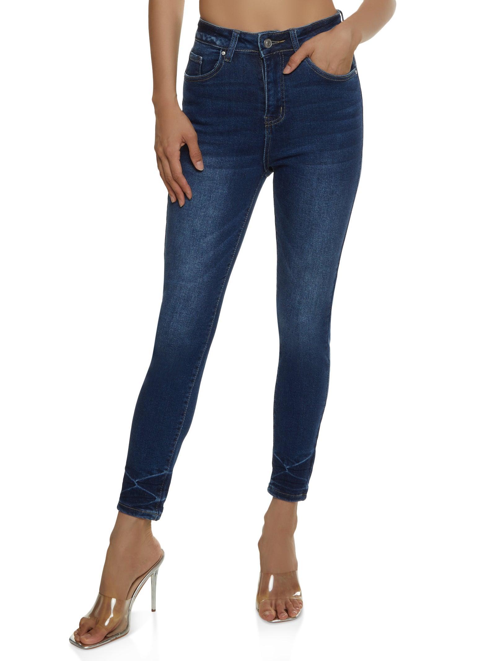 Womens WAX Whiskered Skinny Jeans Product Image