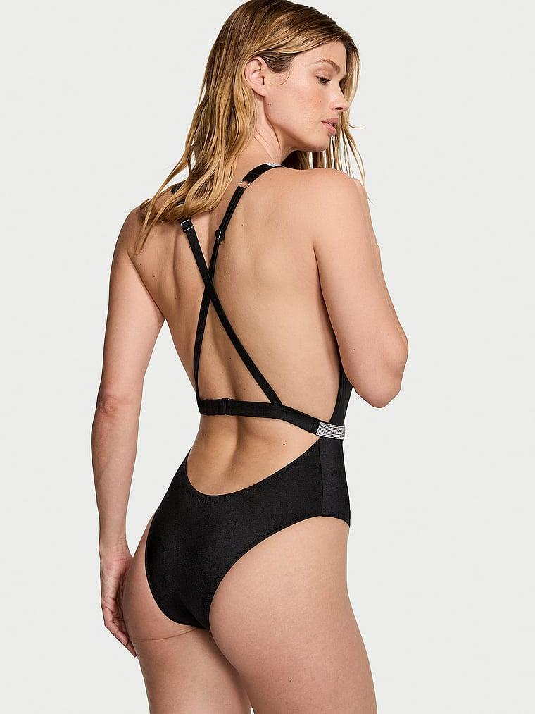 Shine Plunge One-Piece Swimsuit Product Image