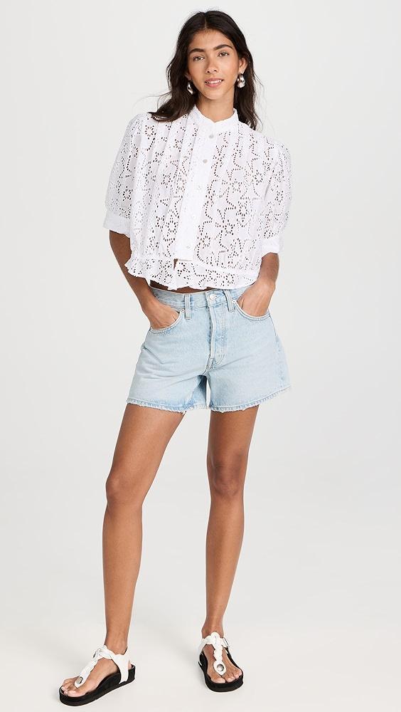 Alix of Bohemia Rhiannon Star Anglaise Blouse | Shopbop Product Image